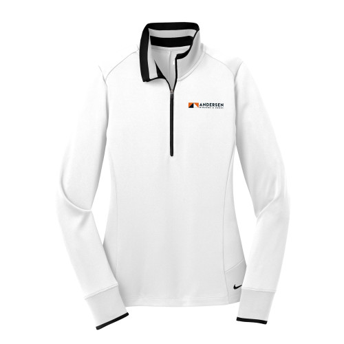 Ladies Nike Dri-Fit 1/2 Zip Cover Up  - Andersen Windows