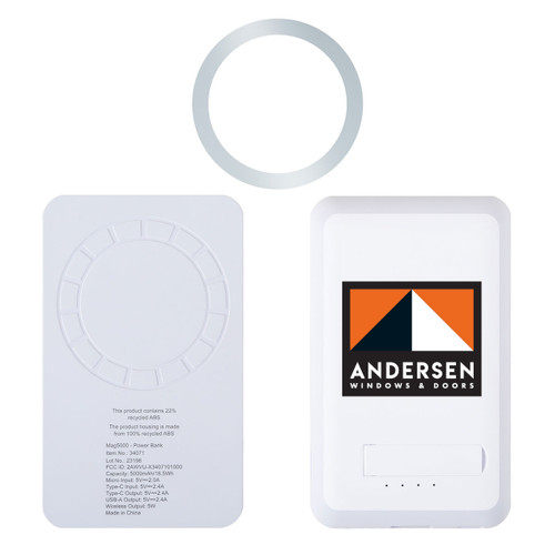 5000 mAh Wireless Magnetic Powerbank - Andersen Windows