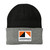 Gift Box Kit With Knit Cap With Cuff, Ice Scraper And Flashlight