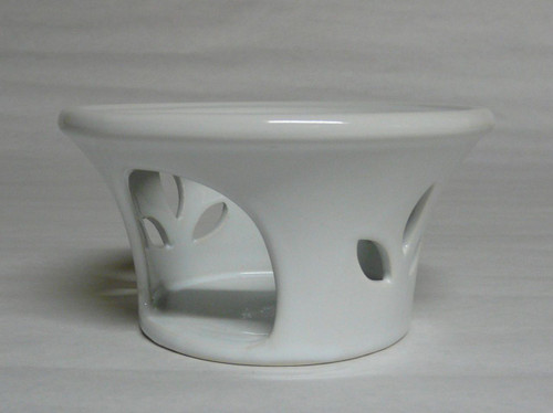 Stövchen/Ceramic Teapot Warmer - White