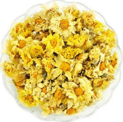 Organic Chrysanthemum Flowers - Yellow 