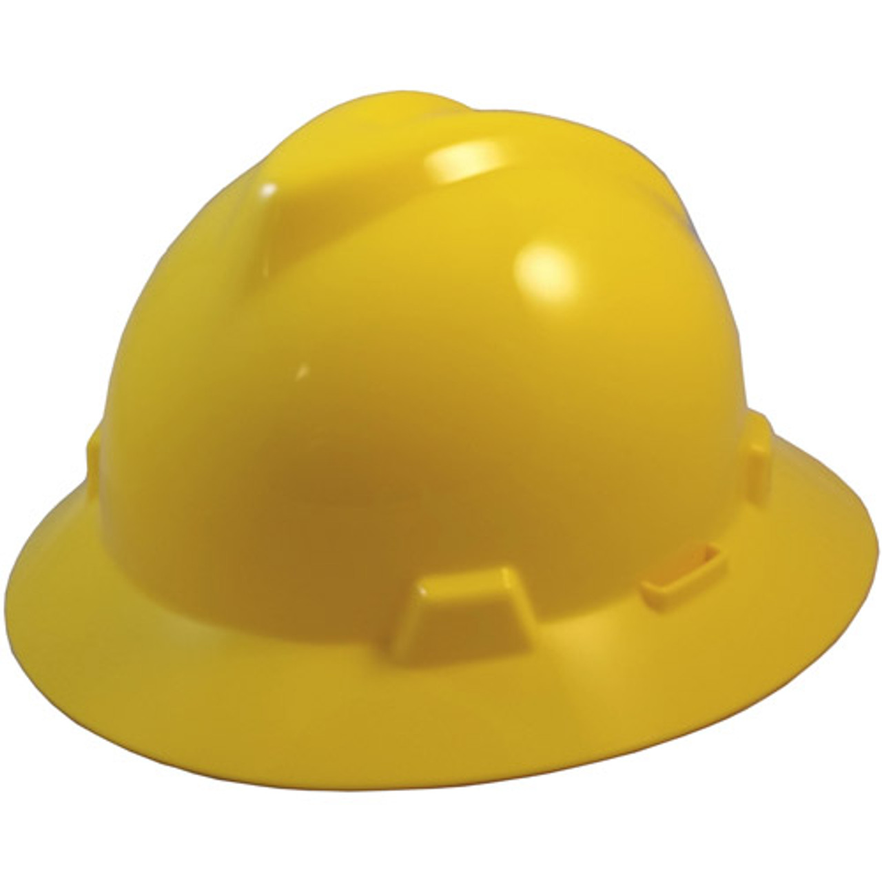 msa topgard full brim hard hats