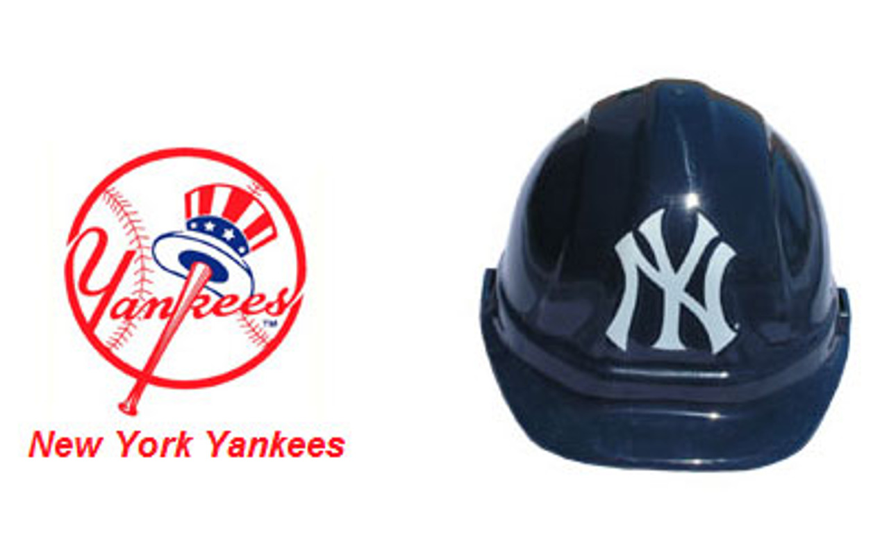 New York Yankees MLB Baseball Safety Helmets with pin lock suspensions