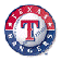 Texas Rangers MLB Baseball Safety Helmets with pin lock suspensions ...