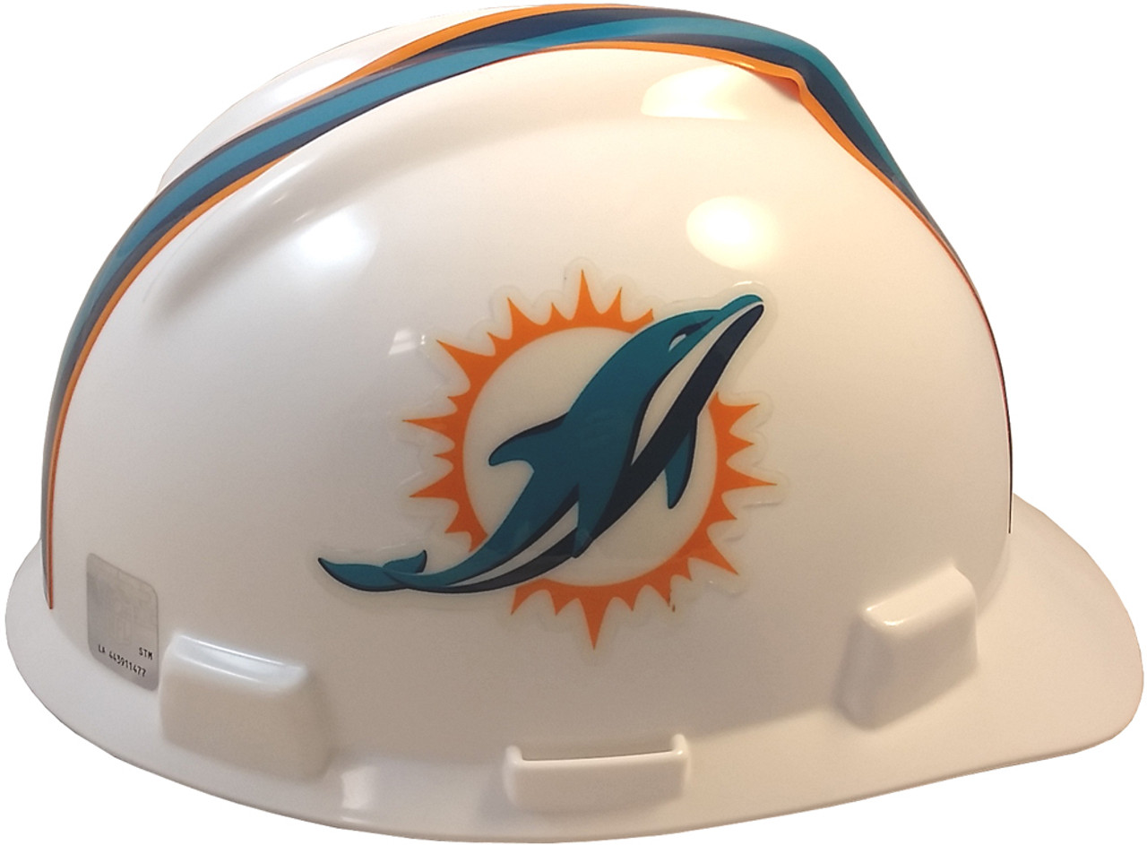 miami dolphins hard hat