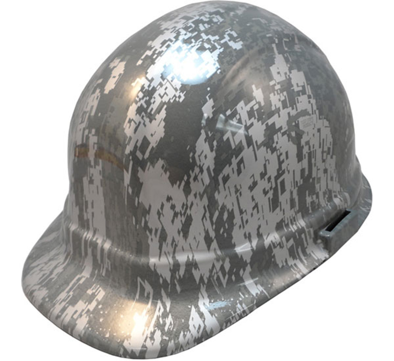 OccuNomix Vulcan Cowboy Hard Hat with Ratchet Suspension Grey