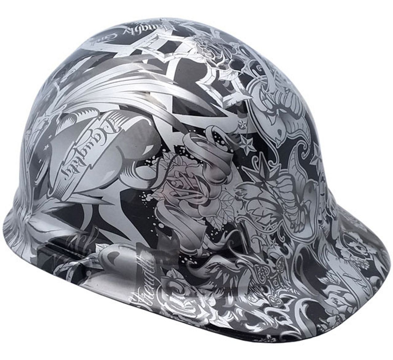 OccuNomix Vulcan Cowboy Hard Hat with Ratchet Suspension Grey