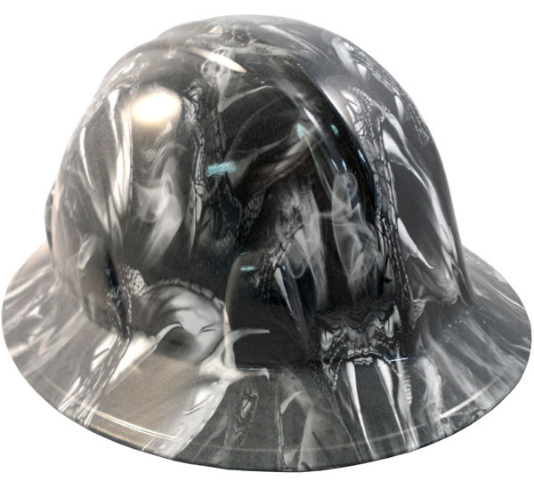 Hydrographic FULL BRIM Hard Hat-Ratchet Suspension – Venom Snake