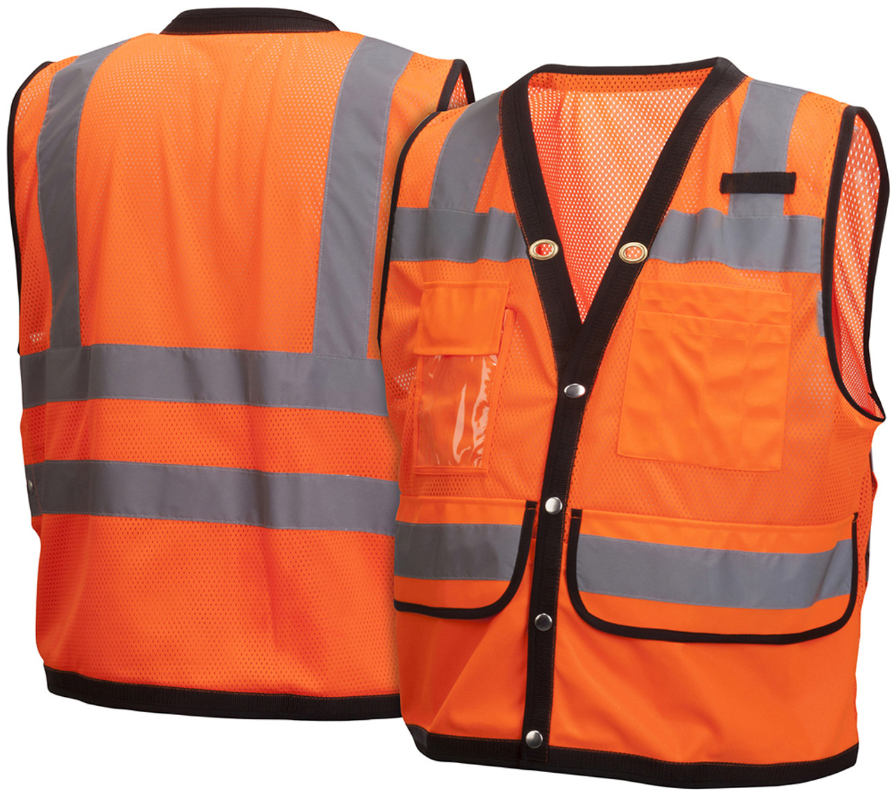 Value Orange Reflective Vest - REBEL Safety Gear