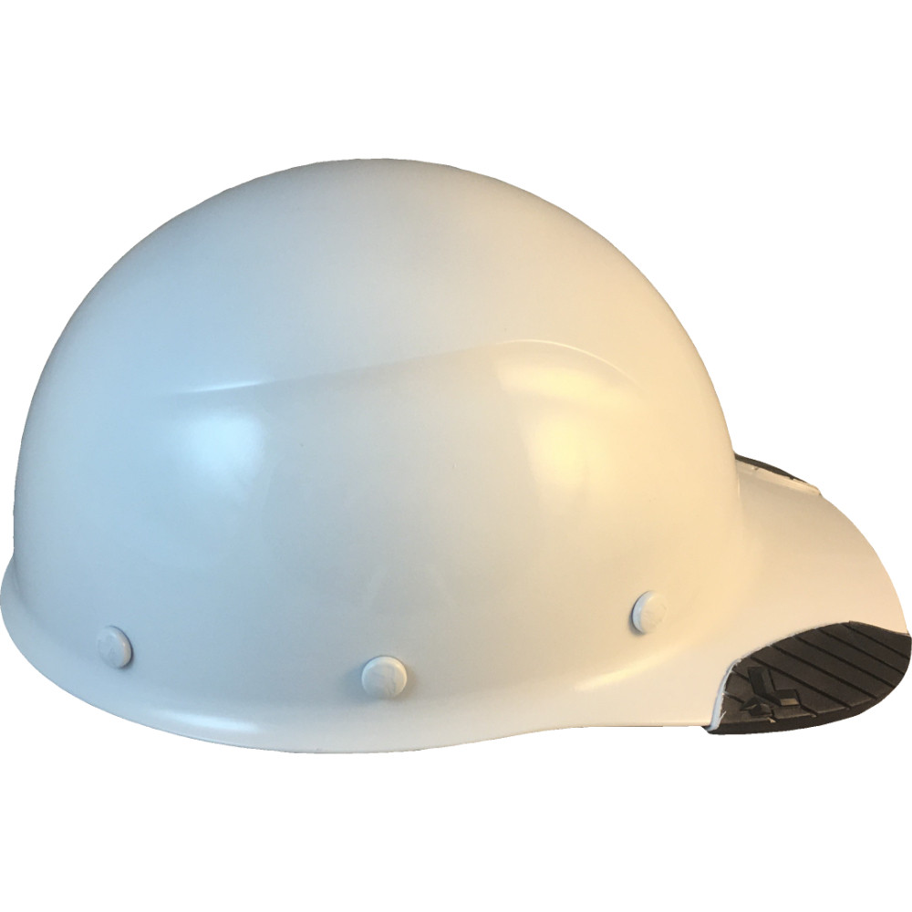 DAX Carbon Fiber Cap Style Hard Hat White