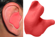 Radians Custom Molded Earplugs Red Color