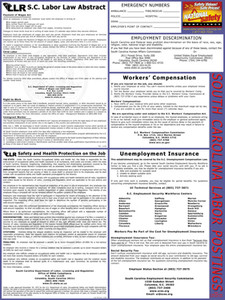 South Carolina Labor Law Poster