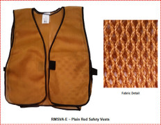 Safety Vest Plain Soft Mesh - Gold