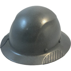 DAX Actual Carbon Fiber Shell Full Brim Hard Hat - Textured Gunmetal Gray