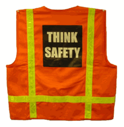 Orange Surveyors Vests Small Medium