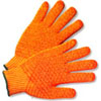 100% Polyester with Orange Honeycomb Grip (sold by the dozen)