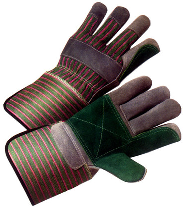 Double Palm Work Glove with Gauntlet Cuff (priced and sold by the dozen)