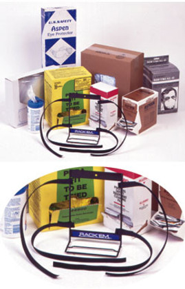 Universal Dispenser Box Rack, Velcro Straps