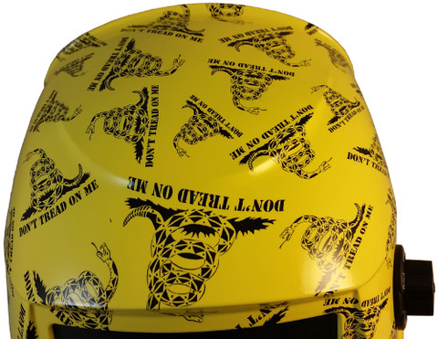 dont tread on me motorcycle helmet Daytona Cruiser 2nd Amendment Seal Helmet, XL density EPS liner for maximum protection Helmet confidence is real