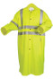 MCR Luminator 40 mm PVC 2 Piece Class III Raincoat Yellow with Silver Stripes