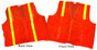 Mesh Surveyors Vests With Horizontal Stripes Only (2XL size only)