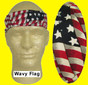 Occunomix #940 Miracool Cooling Bandannas 
Occunomix Miracool Bandannas ~ Wavy Flag