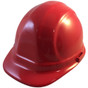 ERB Omega II Safety Helmet with Pin-Lock Liners ~  Red