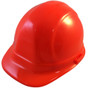 ERB Omega II Cap Style Safety Helmets with Ratchet Liners ~ Hi Viz Orange