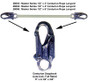 Master Series 1/2" x 4' Centurion Rope Lanyard