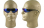 Gateway #369M Mini Starlite Safety Eyewear w/ Blue Mirror Lens