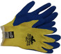 Kevlar stiched glove, Bear Kat w/ Blue latex palm (1 dozen pair) (sold by the dozen)
