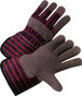 Single Palm Work Glove with Gauntlet Cuff (priced and sold by the dozen)