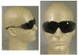 MCR Crews #S2112 Blackjack Safety Eyewear w/ Smoke Lens