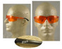 Pyramex #S2540S Ztek Safety Eyewear w/ Orange Lens