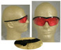 MCR Crews #ST11V Storm Safety Eyewear w/ Vermilion Lens