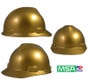 MSA Decorative V-Gard Cap Ratchet Suspension Metallic Gold