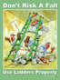 Ladder Use Safety Poster - 18X24