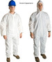 Promax SMS Coveralls w/ Hood, Boots, & Elastic Wrists (25 per case)