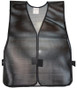 Safety Vest  Plain PVC Coated  Black