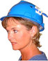 MSA # 477478 Cap Style Small Safety Helmets with Fas-Trac Liners Blue