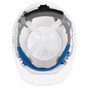 ERB #20001 Type II Cap Style Omega360 Safety Helmets with Ratchet Liners - White