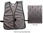 Safety Vest Plain Soft Mesh - Light Gray