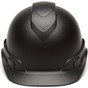 Pyramex #HP44116 Ridgeline Cap Style Safety Helmets with 4 Point RATCHET Liners - Black Graphite Pattern