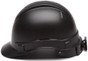 Pyramex Ridgeline Cap Style Hard Hat with Black Graphite Pattern Side View