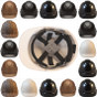 Pyramex Ridgeline Cap Style Safety Helmets with 6 Point RATCHET Liners - All Patterns 