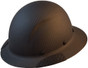 DAX Actual Carbon Fiber Shell Full Brim Hard Hat - Matte Black