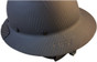 DAX Actual Carbon Fiber Shell Full Brim Hard Hat - Matte Black