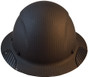 DAX Actual Carbon Fiber Shell Full Brim Hard Hat - Matte Black