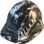 Hydrographic CAP STYLE Hard Hat-Ratchet Suspension - Honor The Fallen - Oblique View