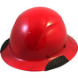 DAX Fiberglass Composite Full Brim Hard Hat - Red